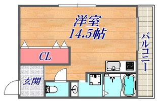 ガーデンプレス南武庫之荘の物件間取画像